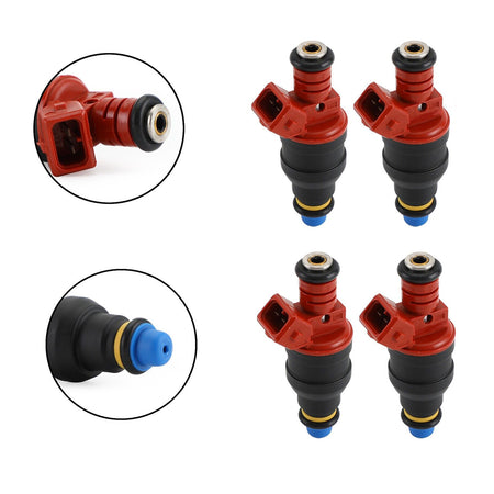 4PCS Fuel Injector Bosch 0280150431 for Saab 9-3 900 9000 2.0L 2.3L I4 - SINOCMP