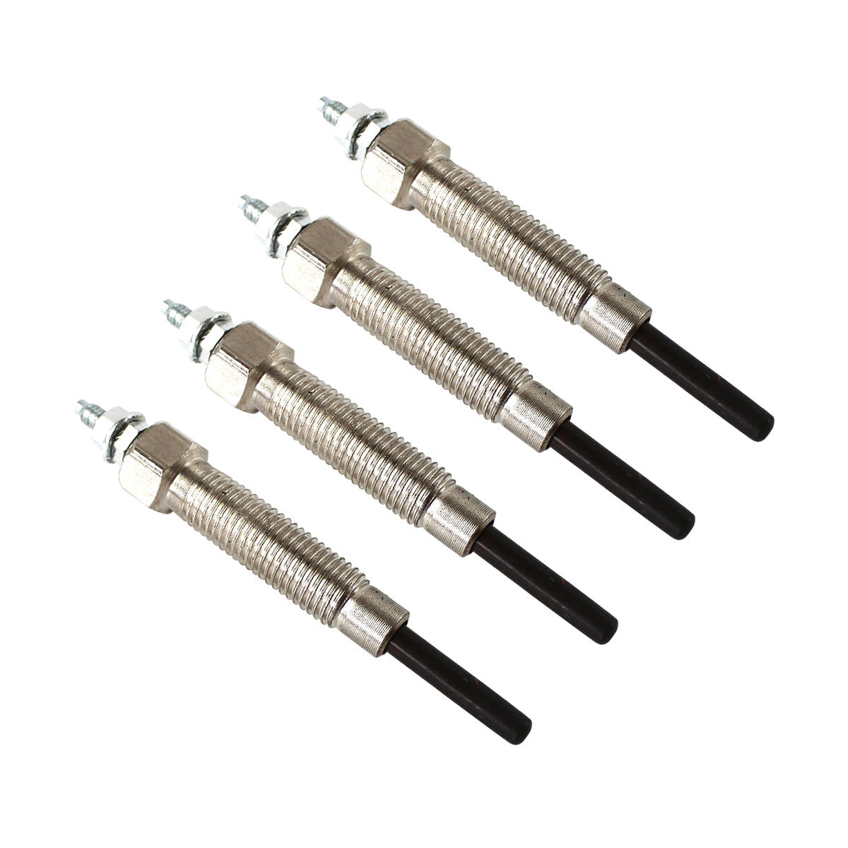 4PCS S4L S4L2 Glow Plugs MM409510 30666-57300 for Mitsubishi Engine Compact Tractor TCM Forklift Loader - Sinocmp