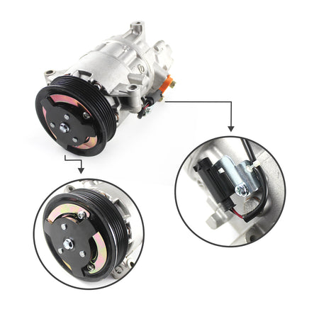 4PK 12V CSE613 64529182793 64509156821 Air Conditioning Compressor for BMW E90 - Sinocmp