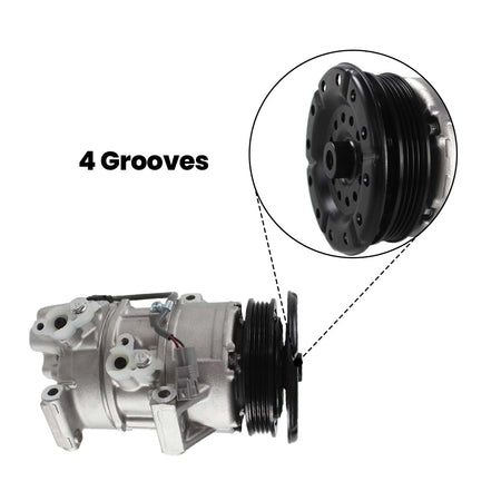 4PK A/C Compressor 447260-1178 for Toyota Yaris 2007-2013