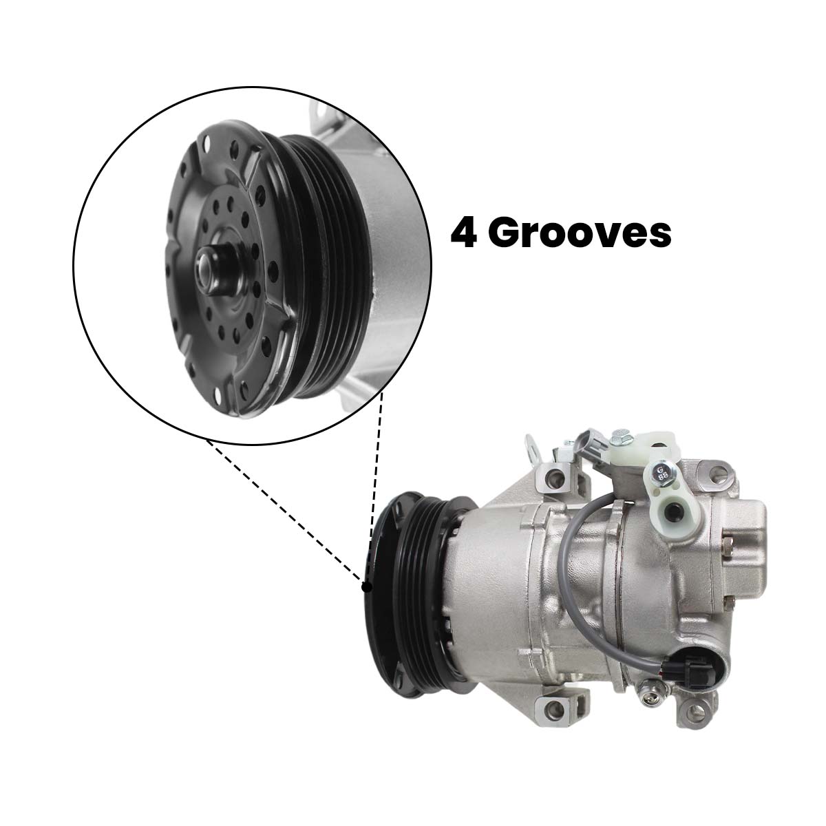 4PK A/C Compressor 88310-52550 88310-52492 447260-1780