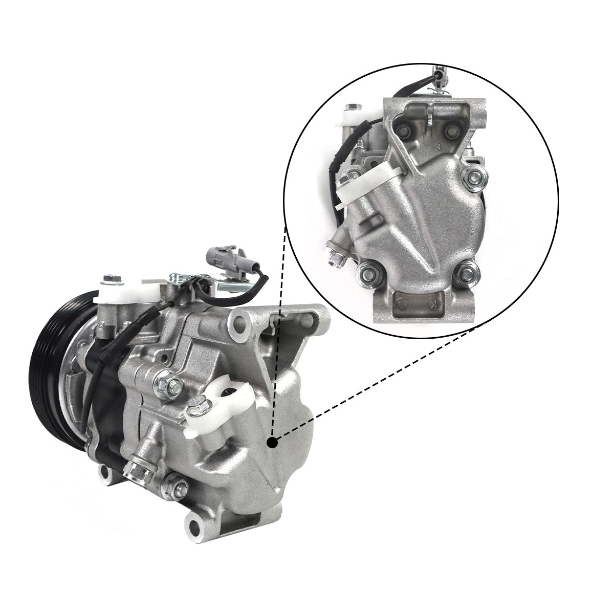 4PK AC Compressor 9520180JA1 9520180JA0O 952018OJAO 16-1625 K4103116 for Suzuki - Sinocmp