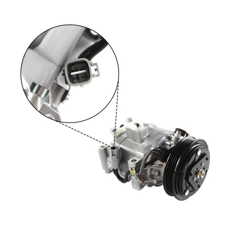 4PK Air Conditioning A/C SCSA06C Compressor 88320-52400
