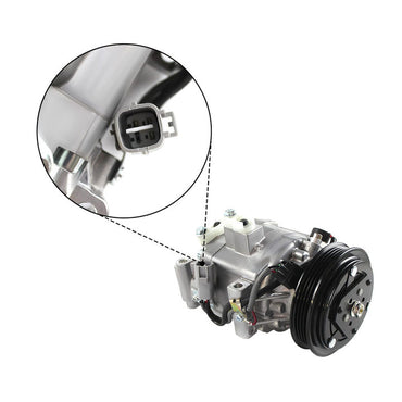 4PK Klimaanlage A/C SCSA06C-Kompressor 88320-52400 8832052400 für Toyota Yaris 1.3 1.5