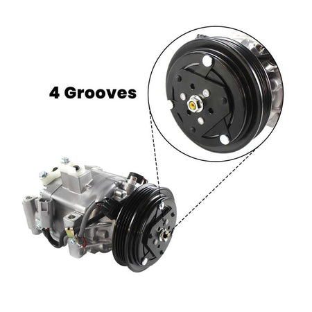 4PK Air Conditioning A/C SCSA06C Compressor 88320-52400 8832052400