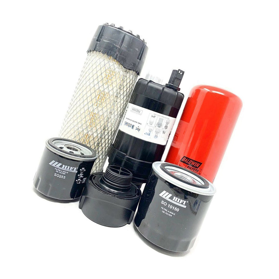 500/1500 Hour Filter Kit 7324364 for Bobcat Excavator E32 E35 with T4 Engine - Sinocmp