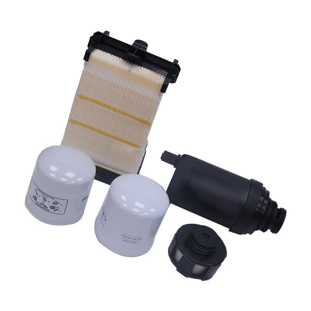 500/1500 Hour Maintenance Filter Kit 7333720 for Bobcat Loader S450 S510 S530 S570 T630 T650 - Sinocmp