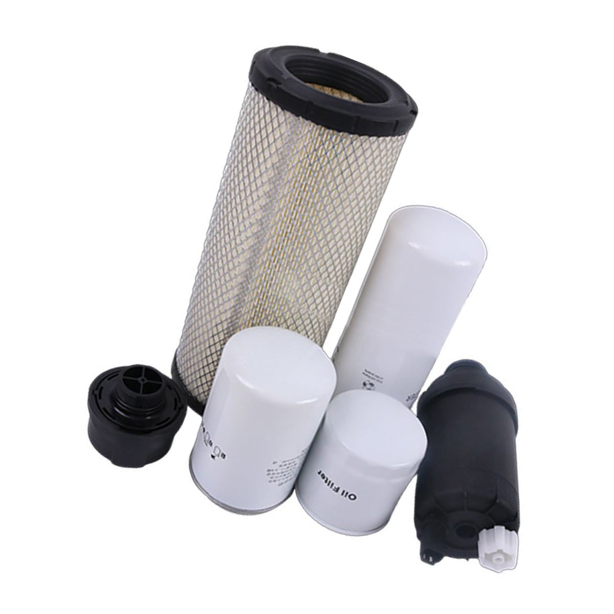 500/1500 Hour Maintenance Filter Kit 7416484 for Bobcat Excavator E42 E45 - Sinocmp