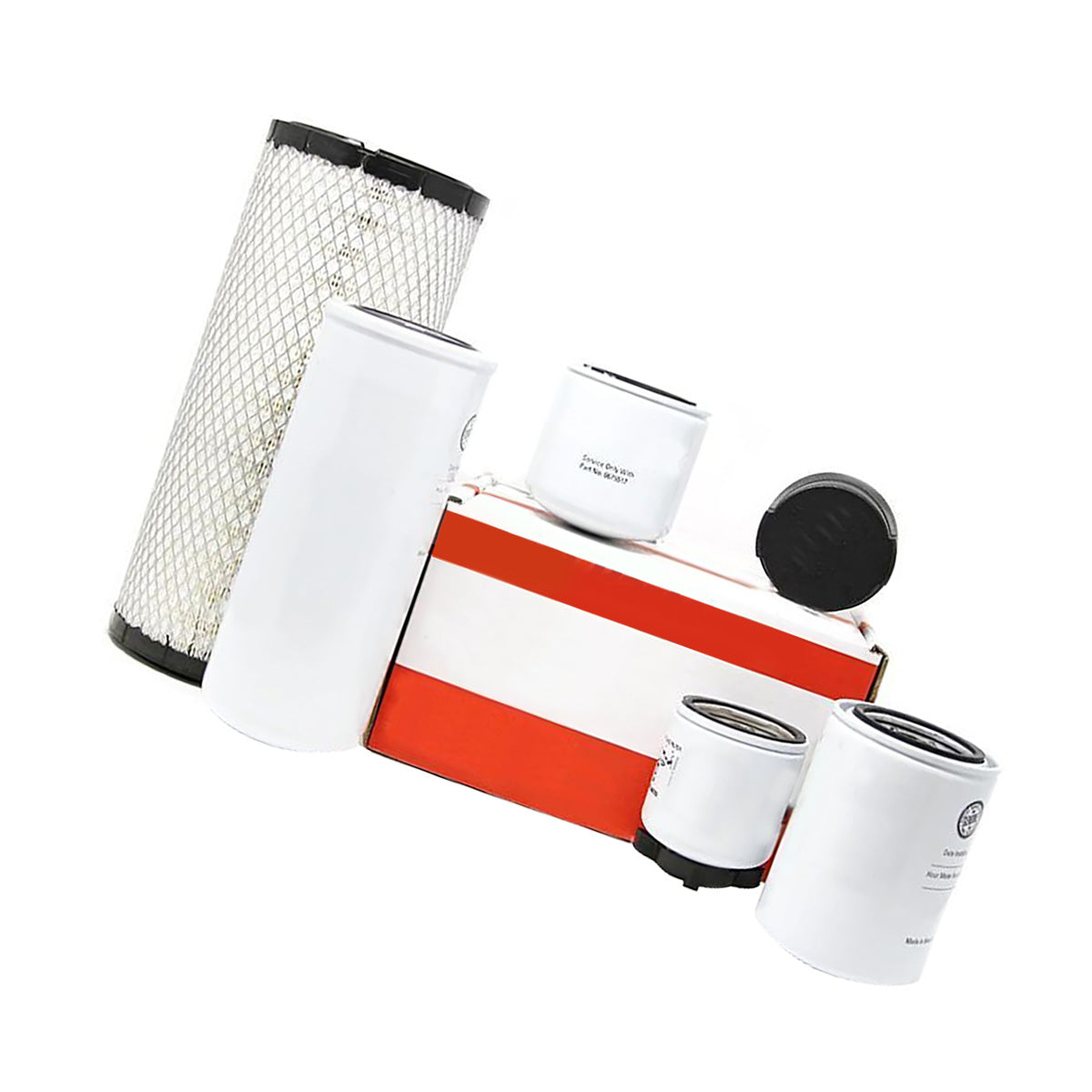 500 Hour Maintenance Filter Kit 7324332 for Bobcat Excavator E42 E45 - Sinocmp