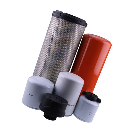 500 Hour Maintenance Filter Kit 7324333 for Bobcat Excavator 337 341 E50 E55 - Sinocmp
