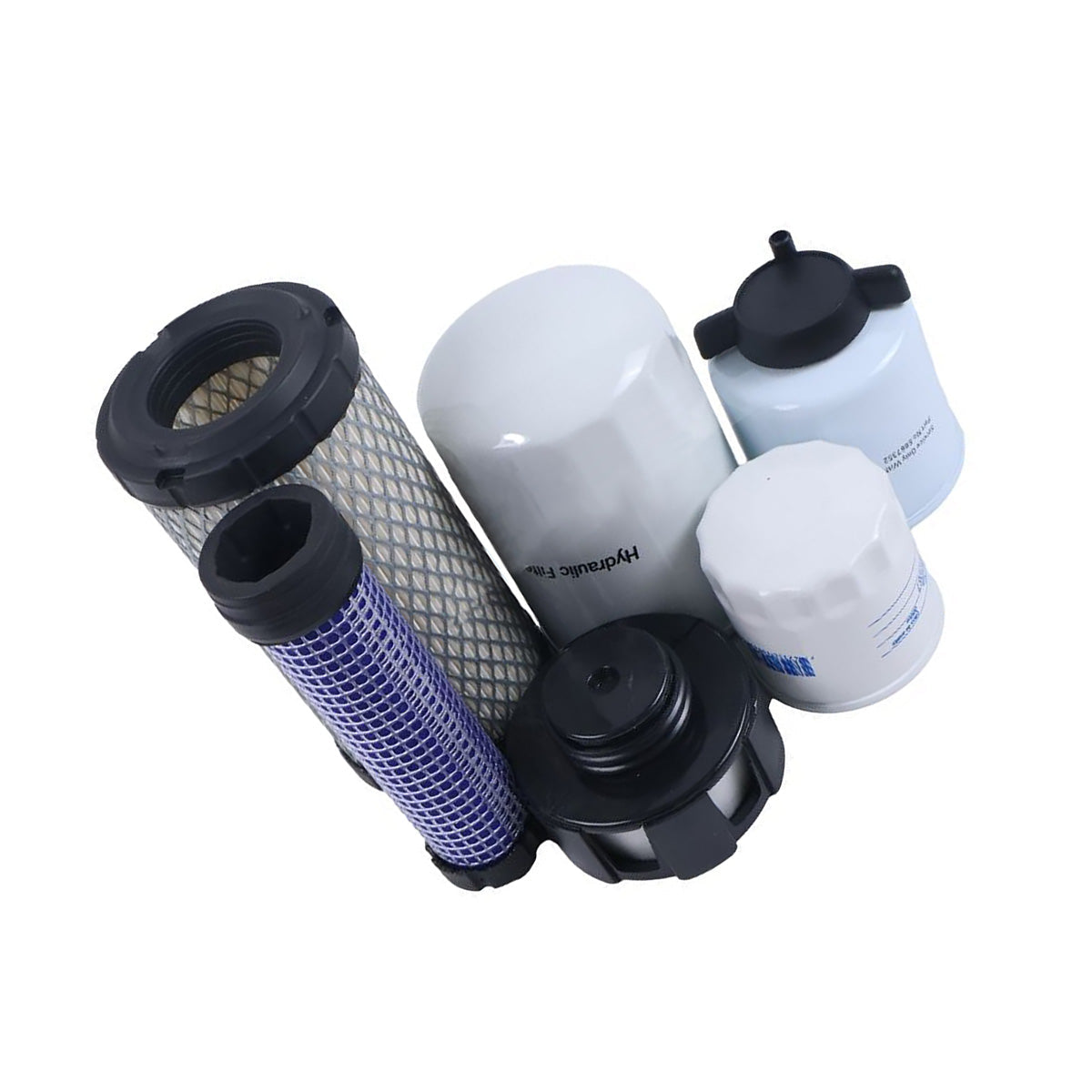 500 Hour Maintenance Filter Kit 7324341 for Bobcat Excavator 418 E10 E10Z - Sinocmp