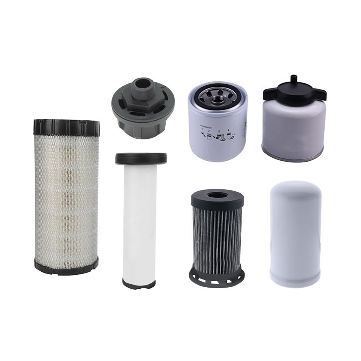 500 Hour Maintenance Filter Kit 7343877 for Bobcat Track Loader T300 - Sinocmp