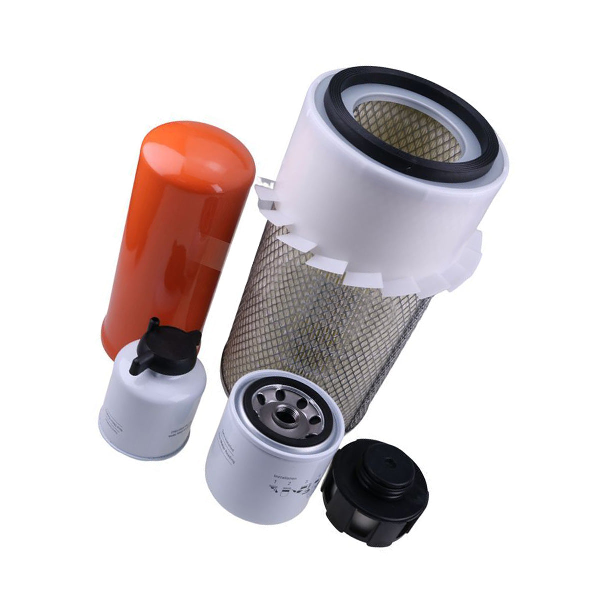 500 Hour Maintenance Filter Kit 7404225 for Bobcat Loader T250 - Sinocmp