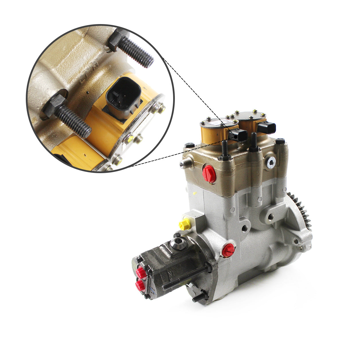 511-7975 5117975 Common Rail Fuel Injection Pump for CAT C9 Engine 336E Excavator - Sinocmp