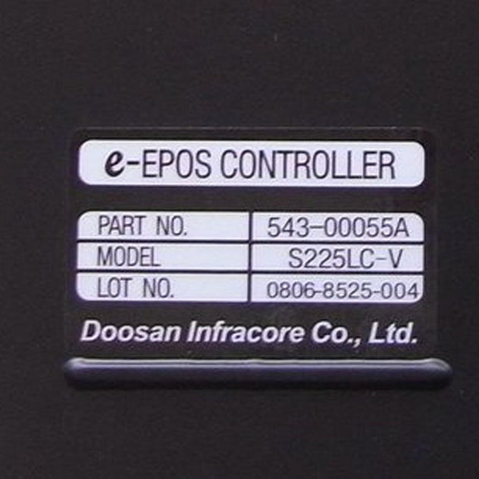 EPOS Controller 543-00055A for S225LC-V DH-7 Daewoo Doosan Excavator