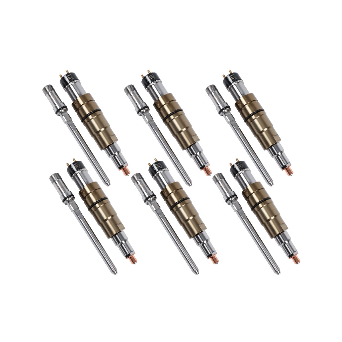 6PCS 5579421 Fuel Injector with Tube for Cummins Engine X15 ISX15 QSX15 ISX12 QSK60