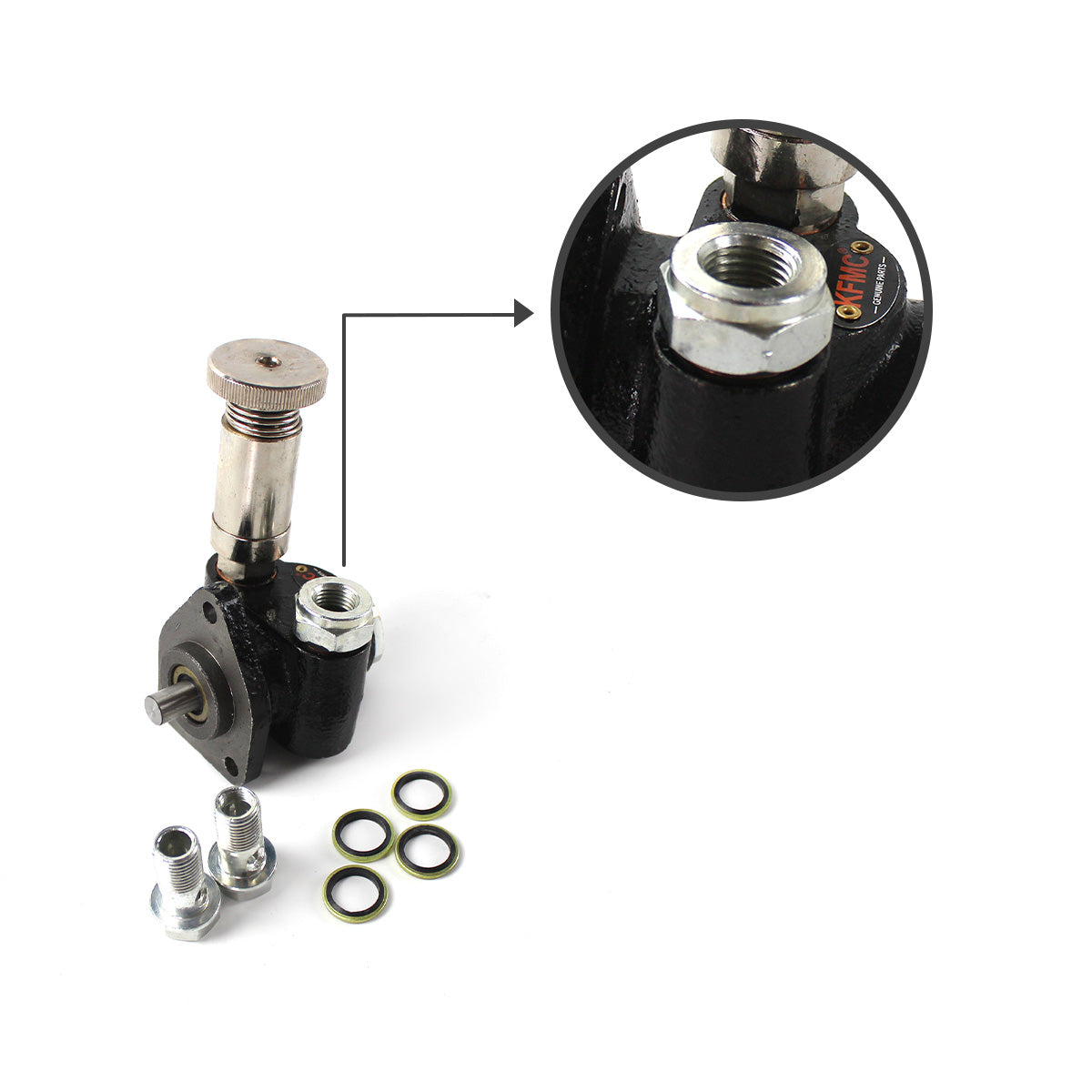 5I-7507 Manual Fuel Pump for Caterpillar E320B E320BL 3066 Excavator - Sinocmp