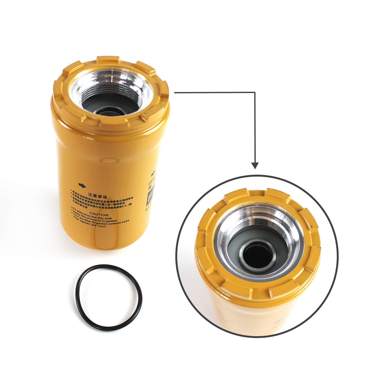 5I-8670X Hydraulic Oil Filter for Caterpillar E320C E320D E330B E330C - Sinocmp