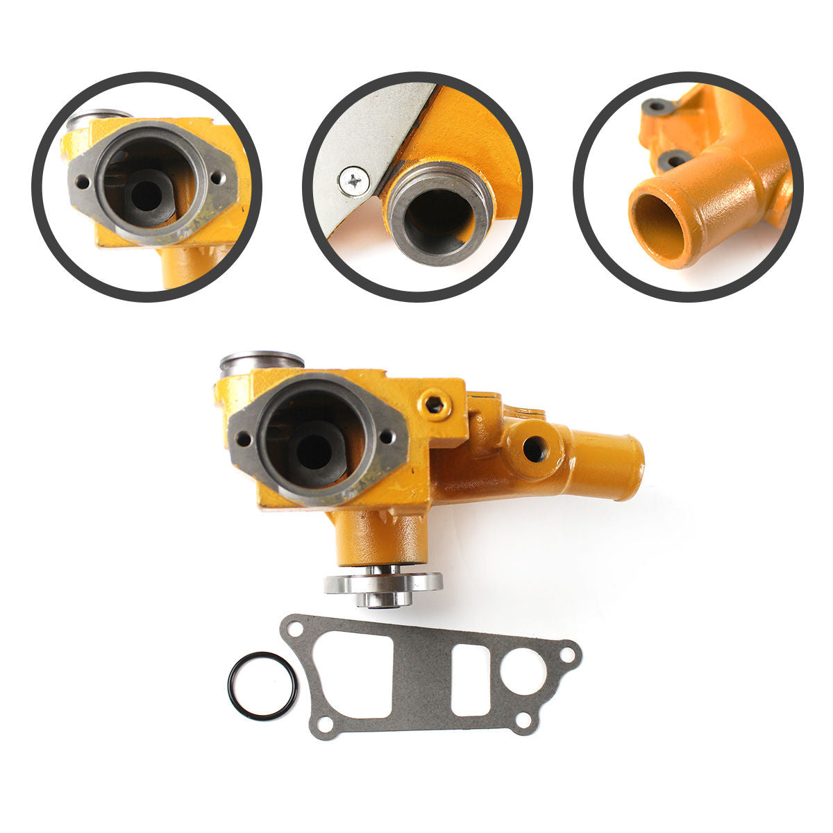 6206-61-1503 6204-61-1104 Water Pump for Komatsu 4D95 3D95 Engine - Sinocmp