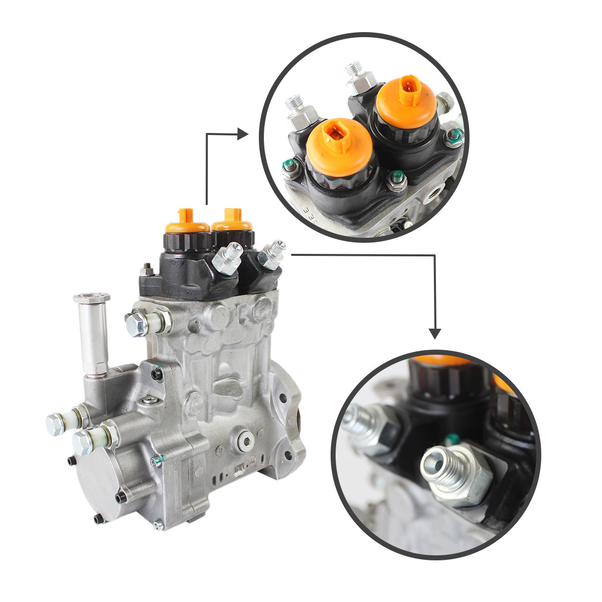 094000-0582 094000-0584 Fuel Injection Pump for Komatsu WA500-6 - Sinocmp