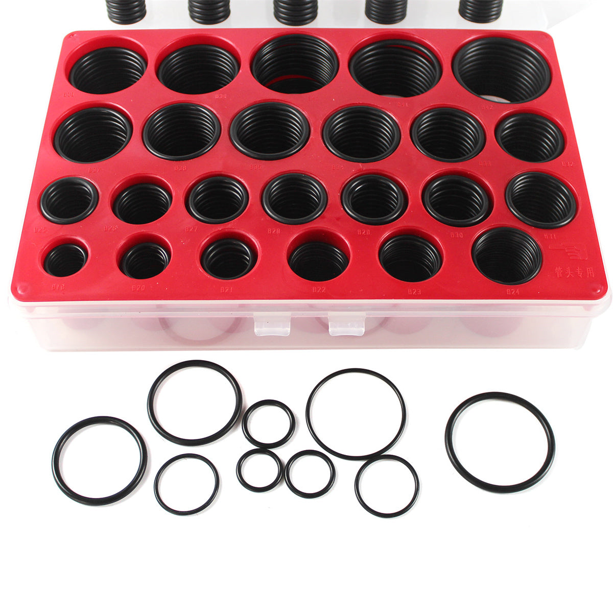 626PCS O-Ring Box for Komatsu PC60 PC100 PC200 PC300 Excavator - Sinocmp