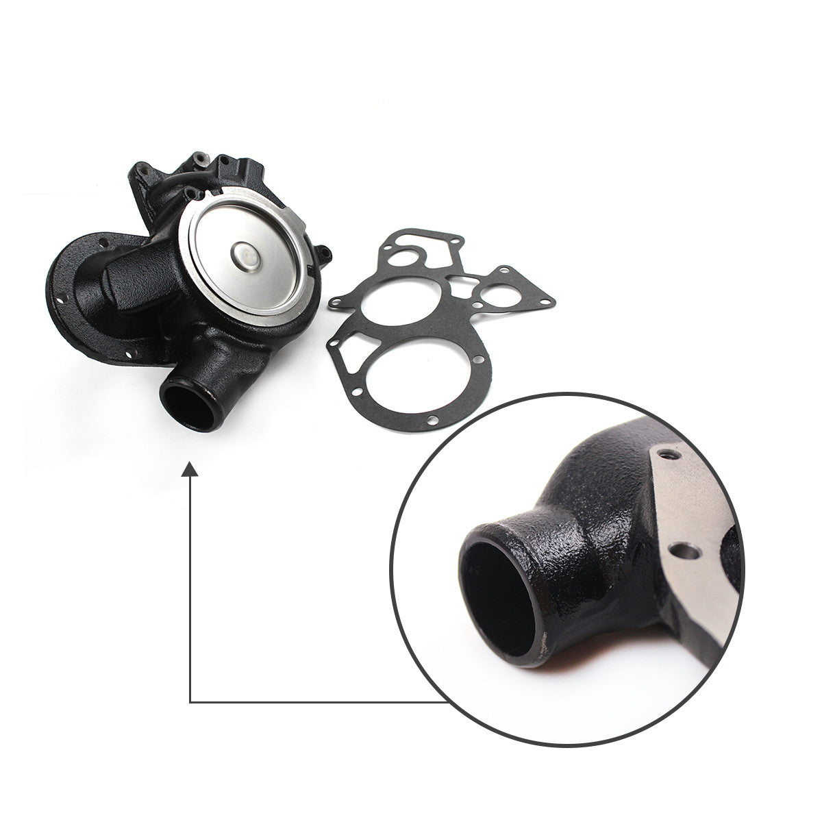 6672782 1PC Water Pump for Perkins 1004-40T - Sinocmp