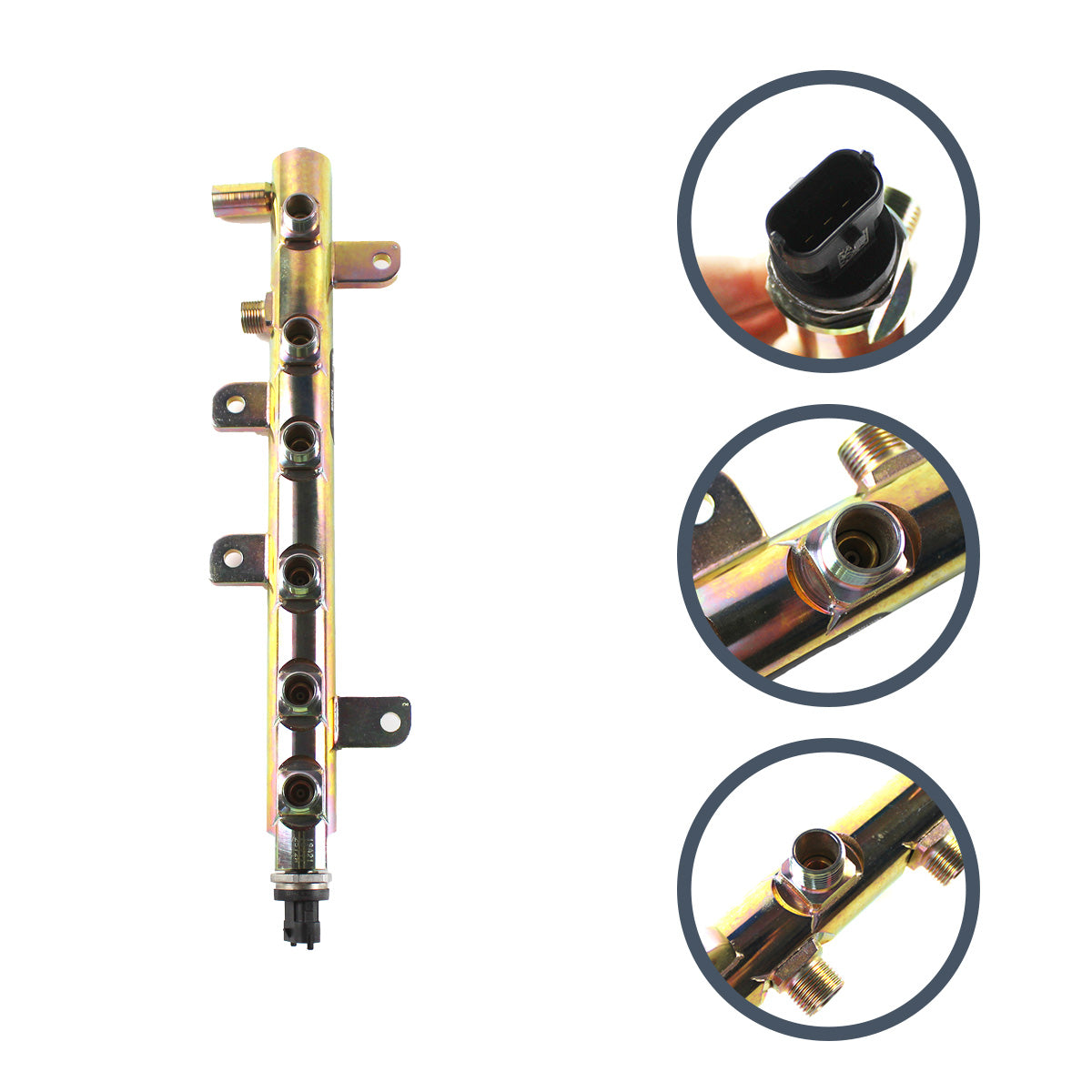 6754-71-1210 Common Rail Assy for Komatsu PC200-8 PC200-8 - Sinocmp