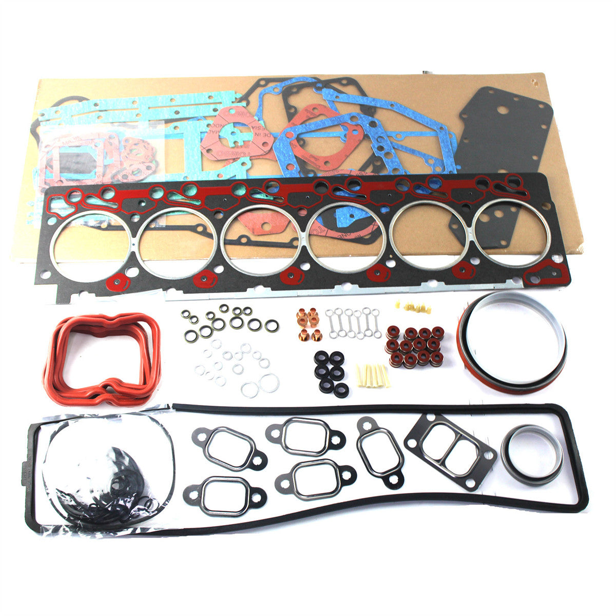 6B 6BT 6BTA 5.9L 12V Engine Gasket Kit for Cummins 94-98 Dodge Ram Pickup - Sinocmp