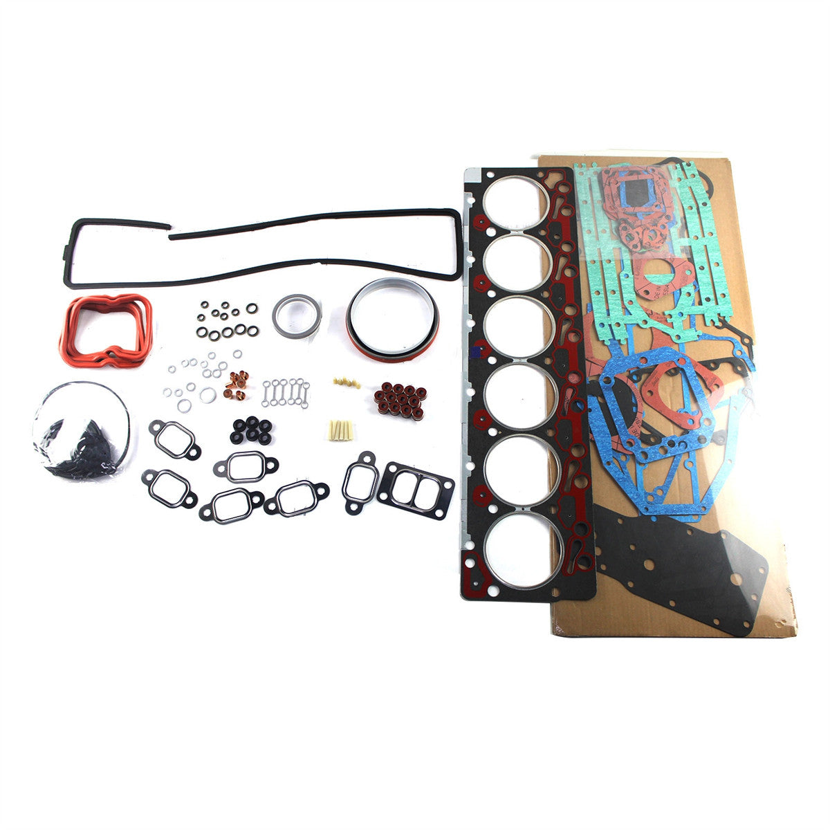 6B 6BT 6BTA 5.9L 12V Engine Gasket Kit for Cummins 94-98 Dodge Ram Pickup - Sinocmp