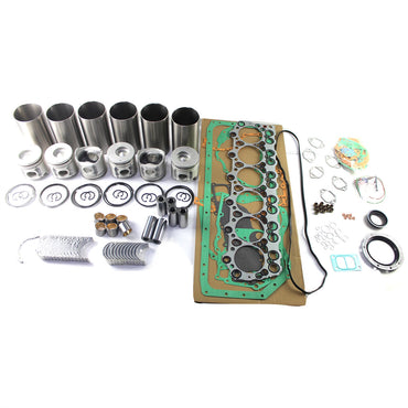 6D34 Kit de reconstrução do motor 6D34T para Kobelco SK200-5 SK200-6 SK230-6E Escavadeira