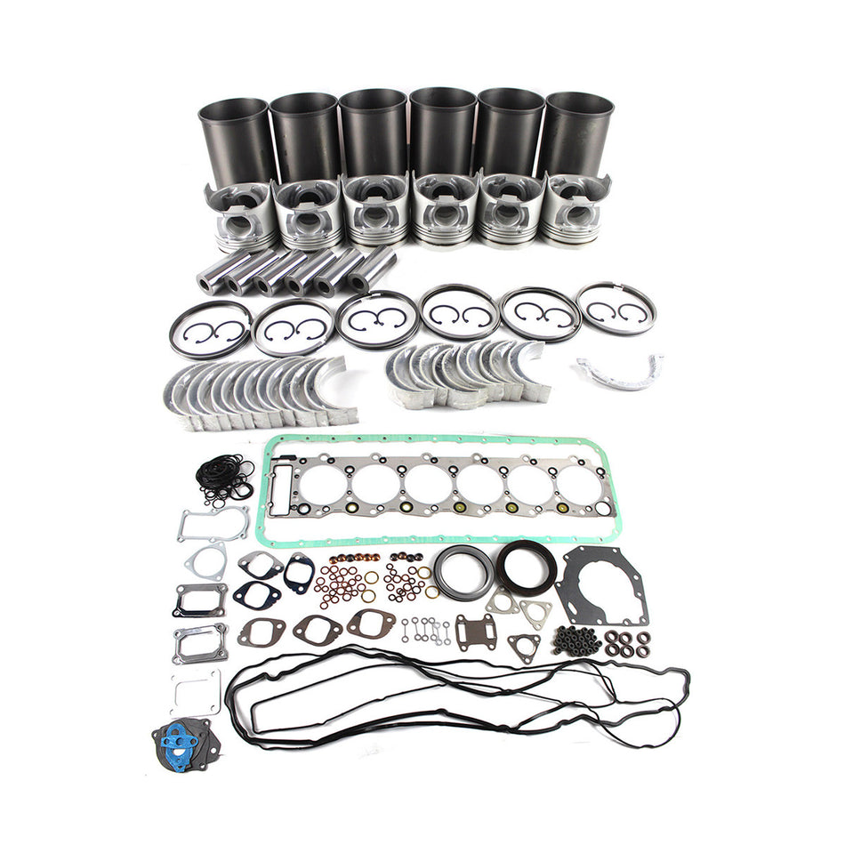 6HK1 6HK1T Engine Overhaul Rebuild Kit for Hitachi ZX330 EX356 Excavator - Sinocmp