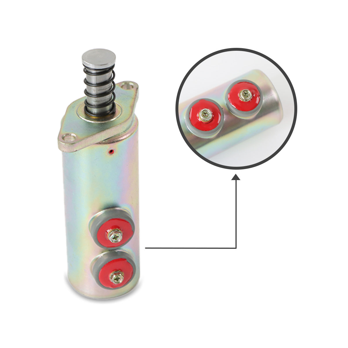 6N9987 Shutoff Solenoid Valve for Caterpillar 225D 229 613B - Sinocmp