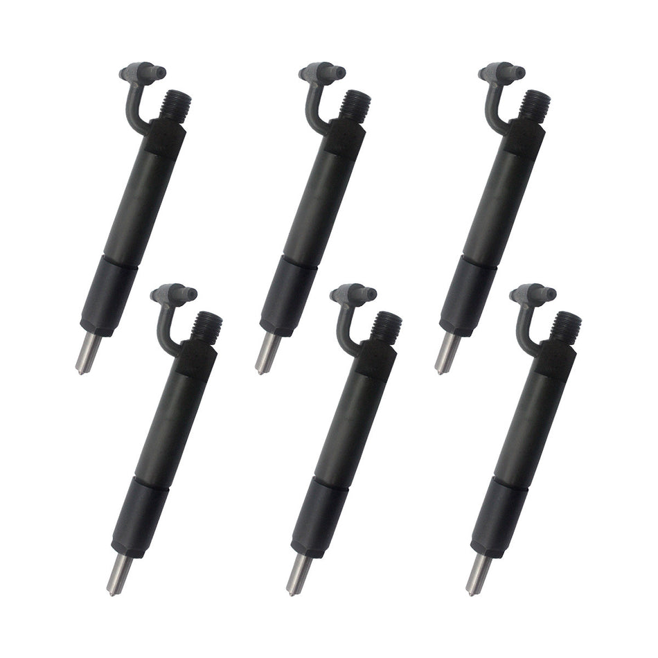 6PCS Fuel Injector 6202-13-3110 for Komatsu 6D95 4D95 PC200-6 PC220-5 - Sinocmp