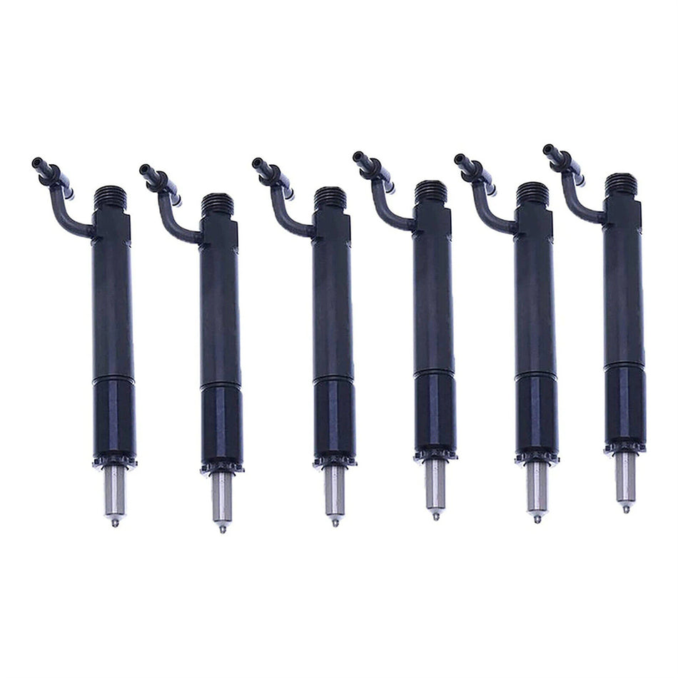 6PCS Fuel Injector 675967C91 631571C91 for Farmall 966 1066 1086 1466 1486 1566 - Sinocmp