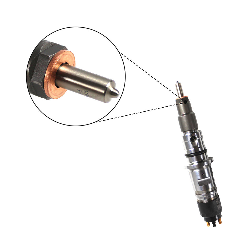 6PCS Diesel Fuel Injector With Tube 0445120050 for Dodge Ram 2500 3500 6.7L 2007-2012 - SINOCMP