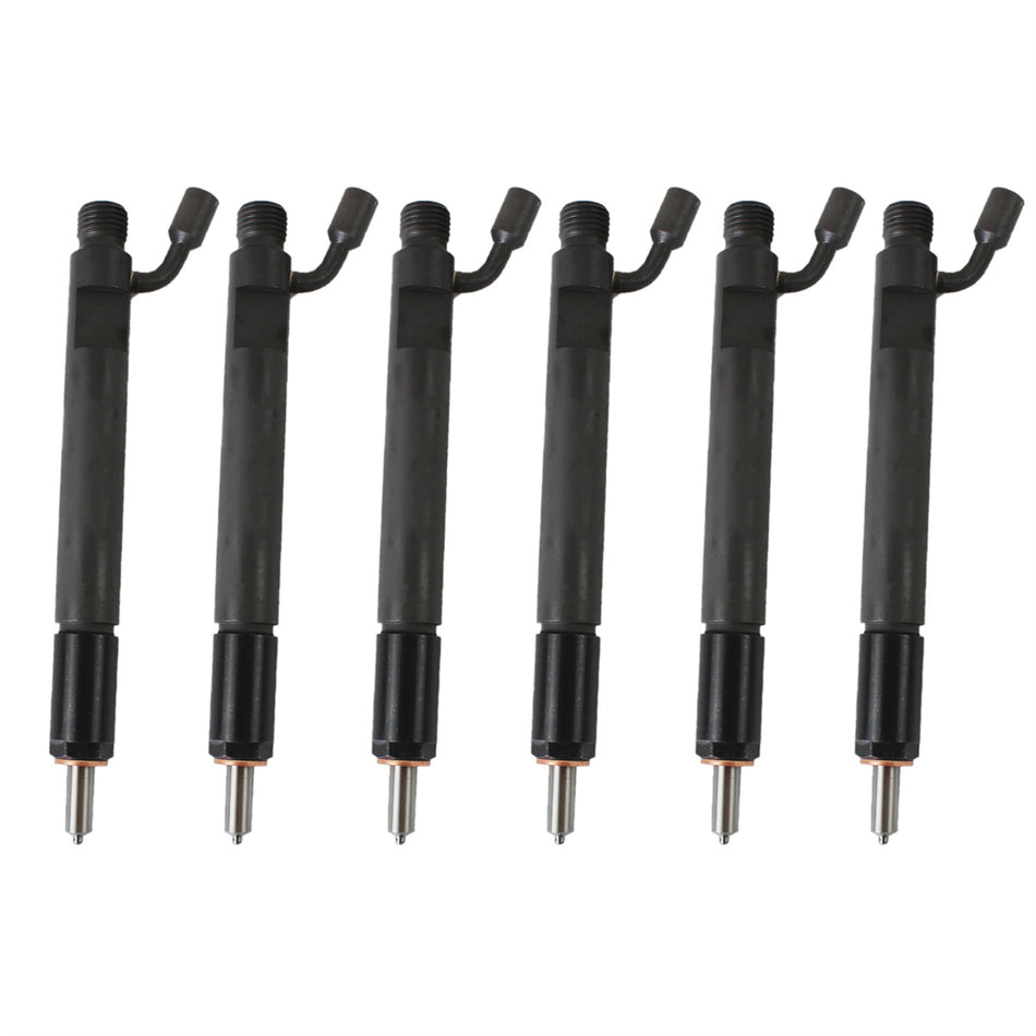 6PCS Fuel Injectors 3283160 for Cummins 6C 6CT 6CTA 8.3L Engine - Sinocmp