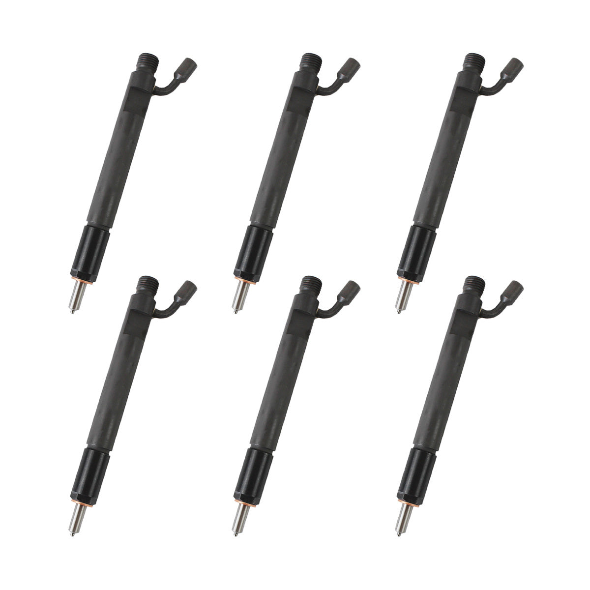 6PCS Fuel Injectors 3283160 for Cummins 6C 6CT 6CTA 8.3L Engine - Sinocmp