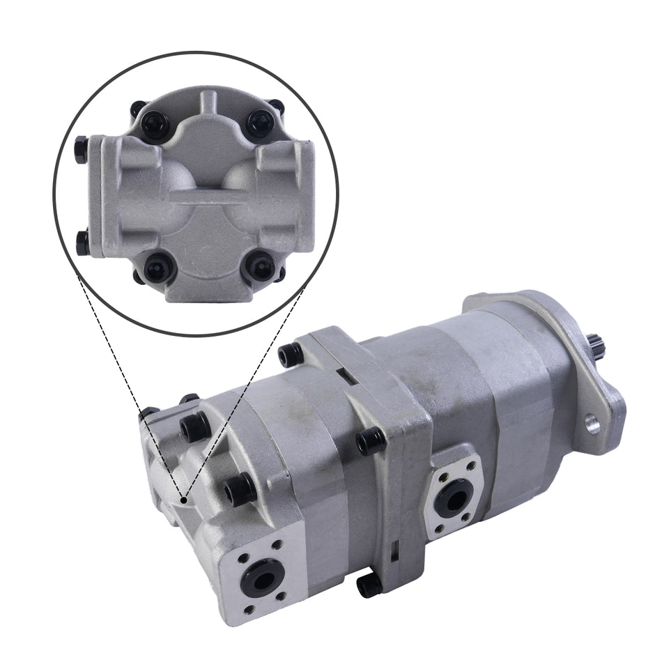 705-51-20070 Hydraulic Pump for Komatsu 518 532 WA180-1 WA180-1LC WA300-1 - Sinocmp