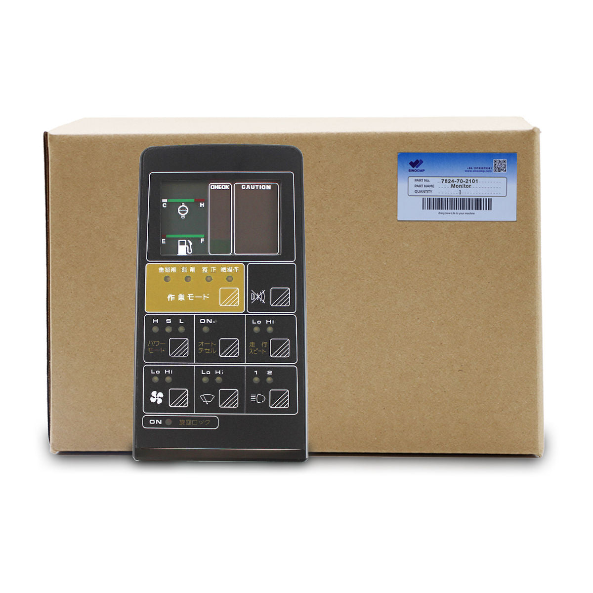 7824-70-2101 Monitor Display Panel for Komatsu PC100-5 PC120-5 PC150-5 - Sinocmp