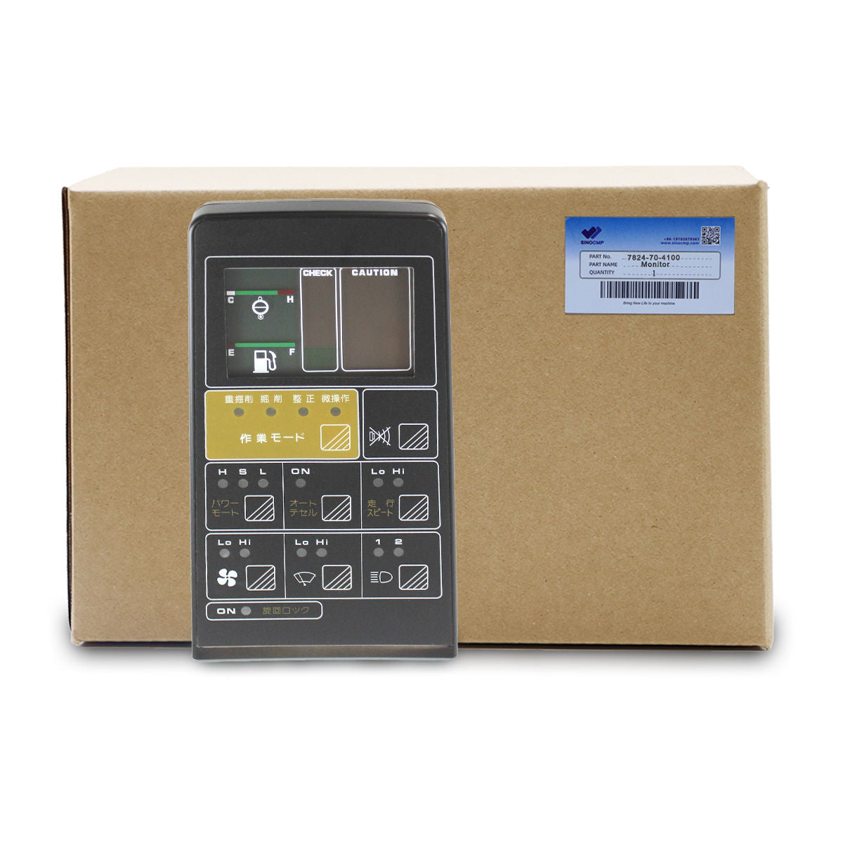 7824-70-4100 7824-70-3100 Monitor Display Panel for Komatsu PC150-5 PC200-5 - Sinocmp