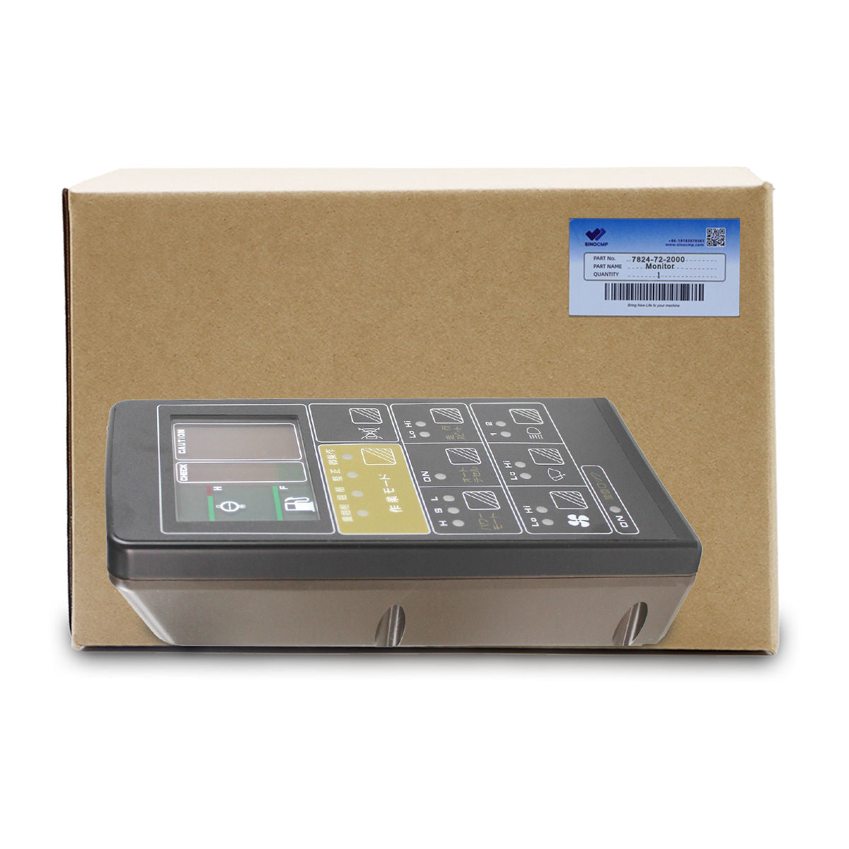 7824-72-2000 Monitor Display Panel for Komatsu PC200-5 PC410-5 PC400-5 - Sinocmp