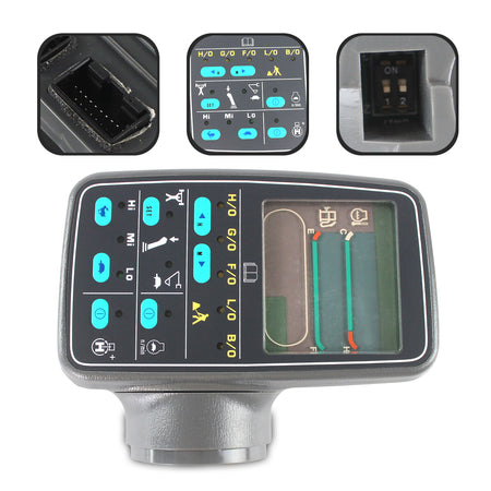 7834-70-6100 7834-70-6101 Gauge Cluster Monitor for Komatsu PC200-6 PC220-6 - Sinocmp