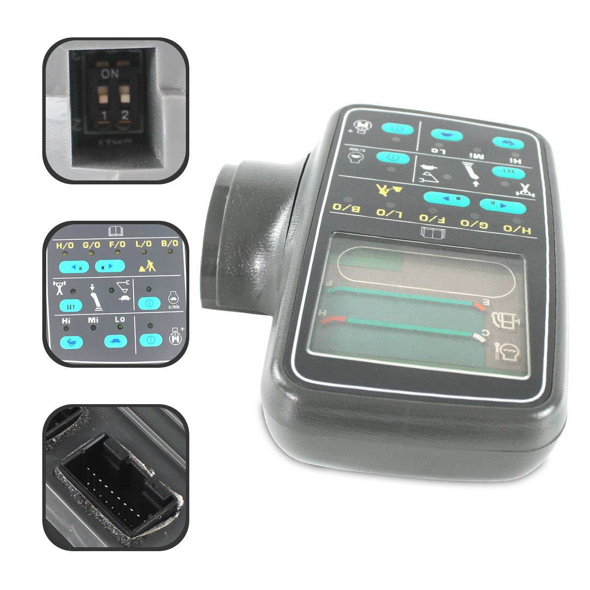 7834-76-2002 Display Panel Monitor for Komatsu PC100L-6 PC120-6 PC130-6 - Sinocmp