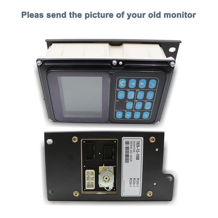 7835-12-1008 Monitor Display Panel for Komatsu PC200-7 PC220-7 PC270-7 - Sinocmp