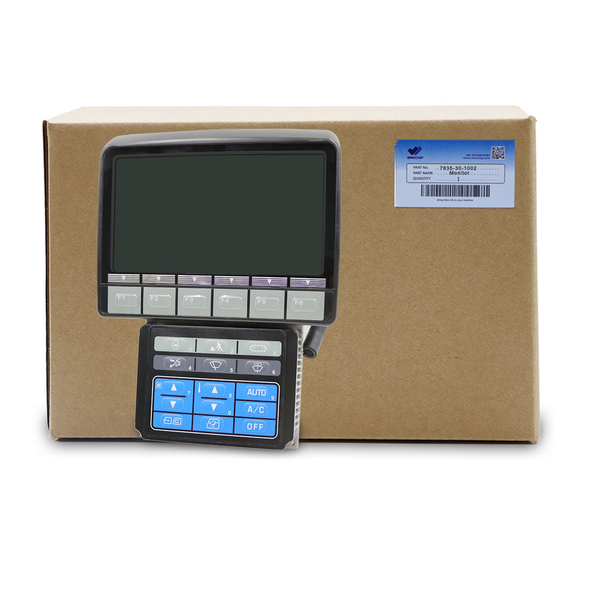 7835-30-1002 Monitor Display Panel for Komatsu PC200-8 PC220-8 PC230-8 - Sinocmp