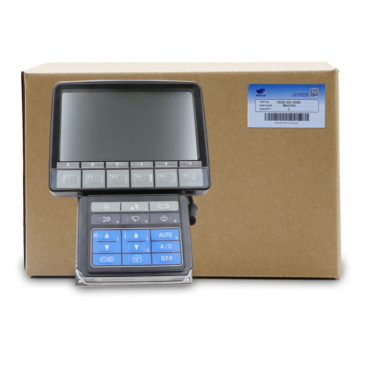 7835-30-1006 Monitor Display Panel for Komatsu PC200-8 PC230-8 PC240-8 PC210-8 - Sinocmp