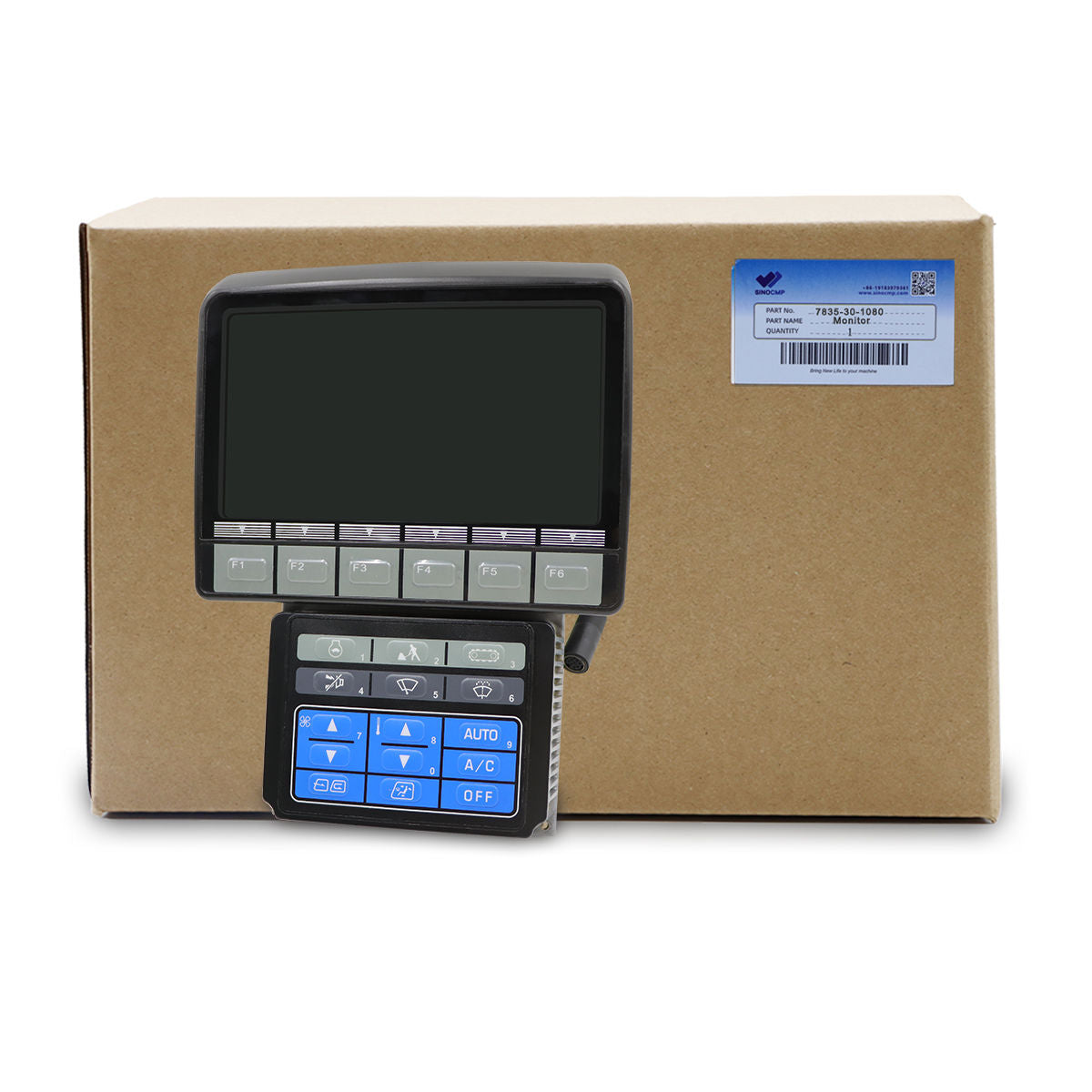 7835-30-1080 7835-30-1081 Monitor Display Panel for Komatsu PC200-8 PC220-8 - Sinocmp
