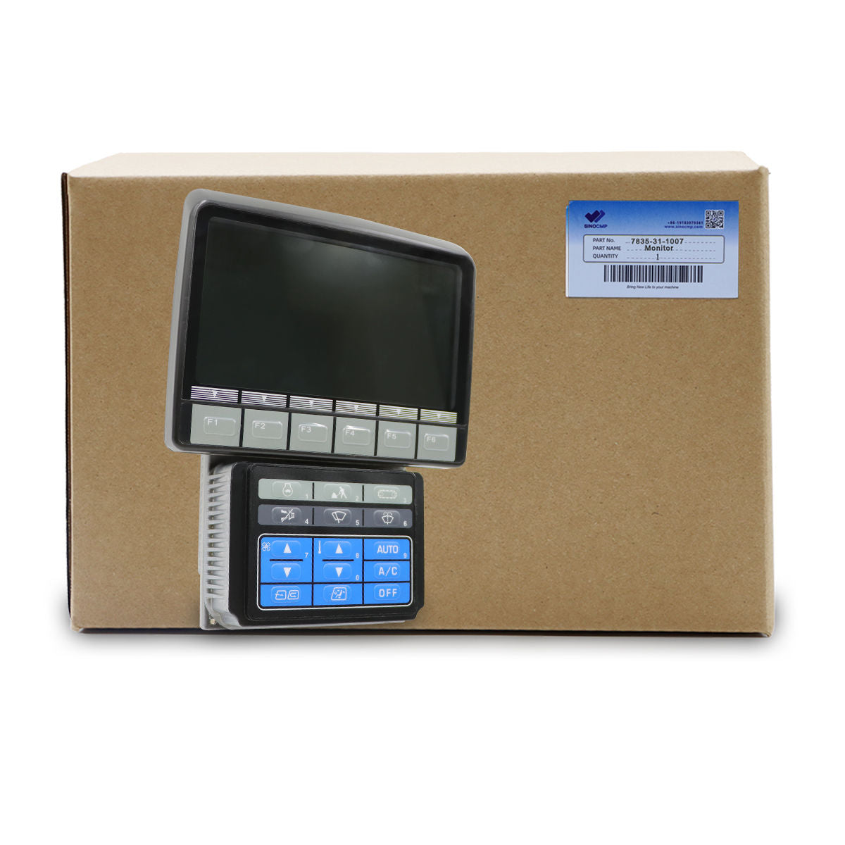 7835-31-1007 Monitor for Komatsu Excavator PC200-8 PC200LC-8 PC220-8 PC240-8 - Sinocmp