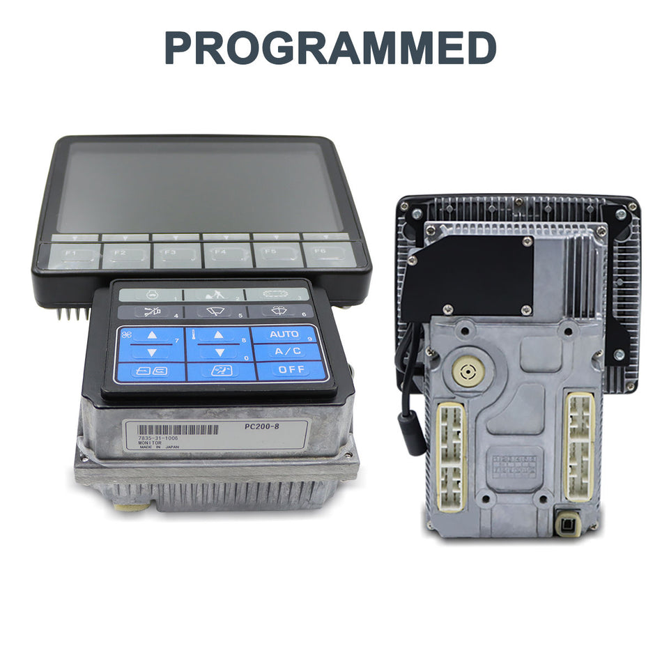7835-31-1212 Monitor for Komatsu Excavator PC200-8 PC220-8 PC270LC-8 - Sinocmp