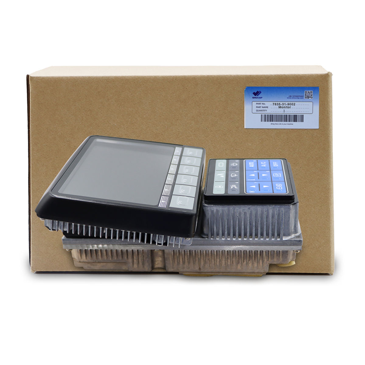 7835-31-9002 Monitor Display Panel for Komatsu Excavator PC200-8 PC210-8 - Sinocmp